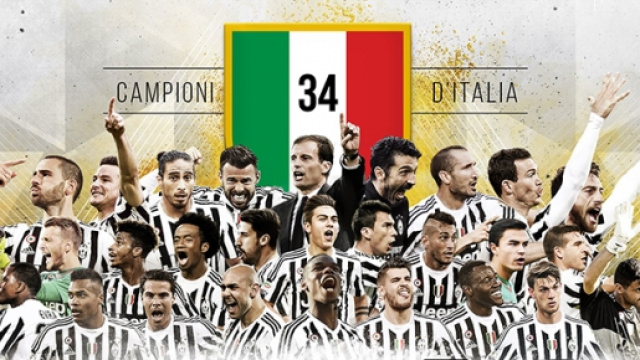 La Juventus &egrave; campione d&rsquo;Italia 2015/2016