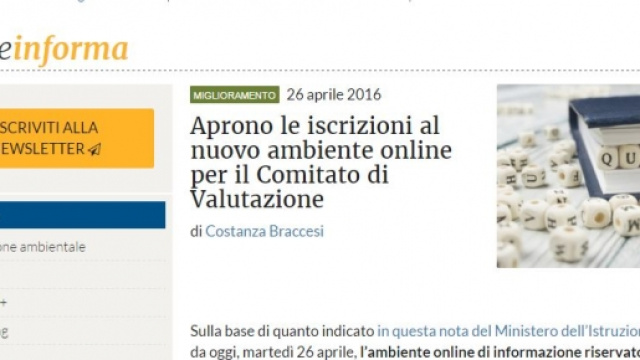 Bonus docenti meritevoli comitato di valutazione