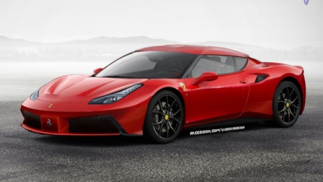Ferrari Dino: misterioso prototipo render by Laco Design