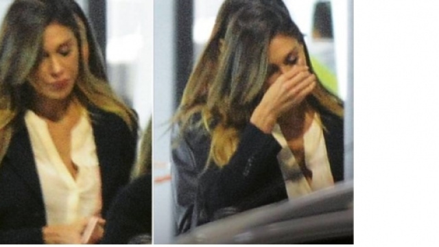 Gossip: le lacrime di Belen Rodriguez a Napoli.