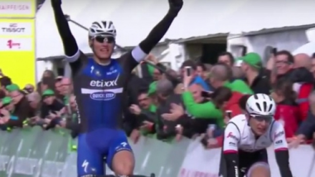 Marcel Kittel e Niccol&ograve; Bonifazio