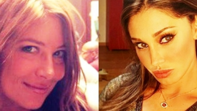Selvaggia Lucarelli e Belen Rodriguez