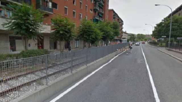 Via Ferrarese a Bologna, luogo dell'accaduto