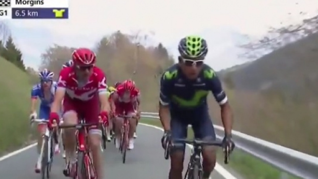 L'attacco decisivo di Nairo Quintana