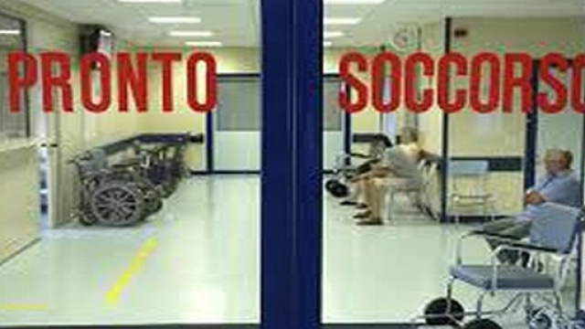 L'ingresso del Pronto soccorso di Prato