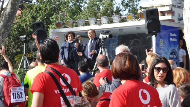 Il Sindaco di Palermo Leoluca Orlando