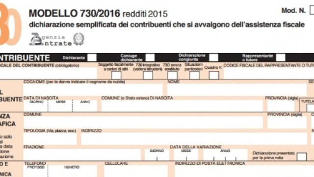 730 precompilato 2016: quanto costa l'invio dal Caf?