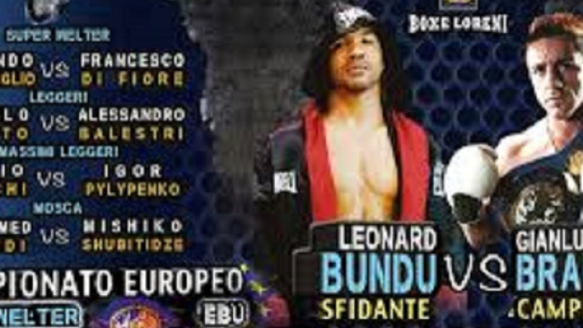 Titolo Europeo Pesi Welter, Bundu vs Branco, 22 aprile