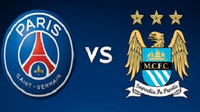 Diretta live PSG-Manchester City, Champions League.
