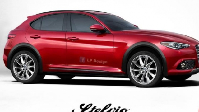 Alfa Romeo Stelvio: render di Lp Design