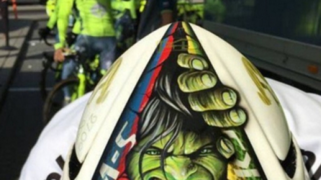 Il nuovo "Incredibile" casco di Peter Sagan