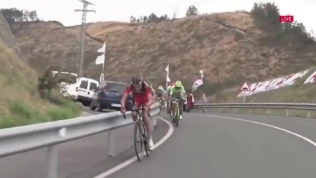 L'attacco vincente di Samuel Sanchez