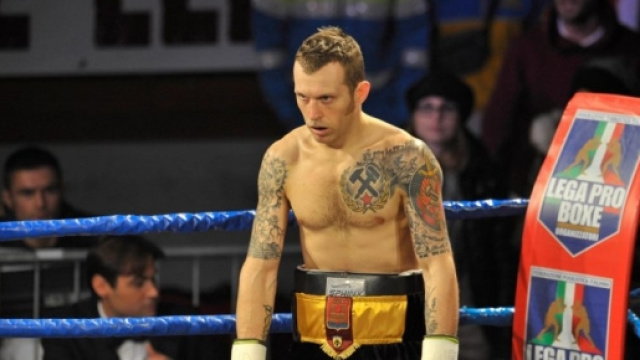 La boxe in tv, nella foto Lenny Bottai