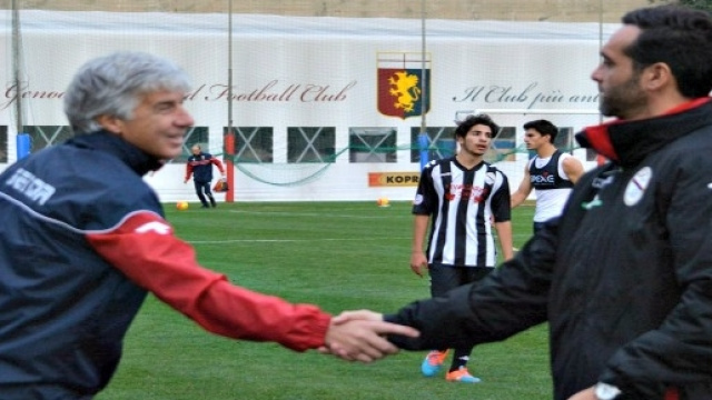 Gianpiero Gasperini al quartier generale di Pegli