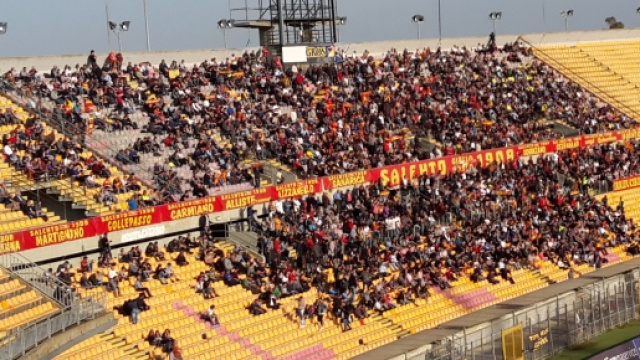 Il Lecce ha la miglior media spettatori della Lega Pro.
