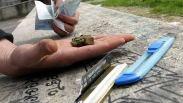 Immagine esempio di spaccio droga