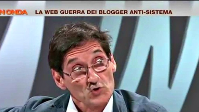 Salvo Mandar&agrave;, ospite negli studi di La 7