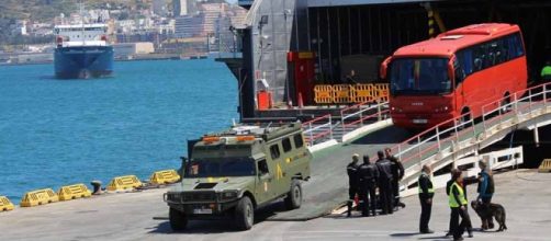 Ejercicio en Ceuta. Fotos: Comgeceu.