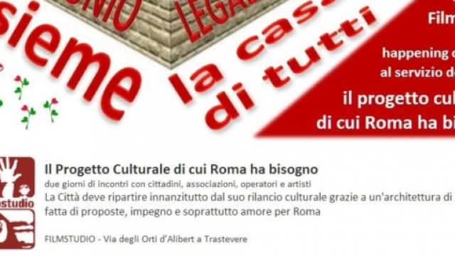Il progetto culturale di cui Roma ha bisogno