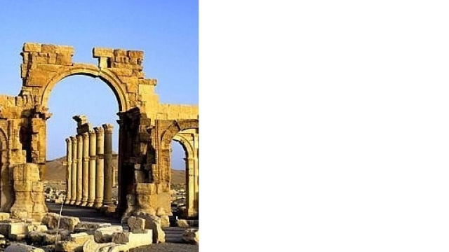 L'Arco di trionfo di Palmira &egrave; stato ricostruito
