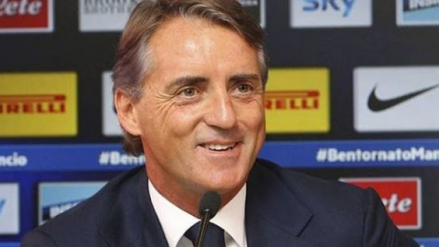 Roberto Mancini, allenatore dell'Inter