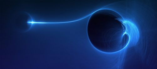 Wallpaper of a Black Hole impression (Flickr / Marek Koteluk)