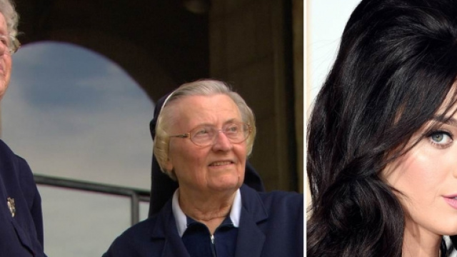 Le due suore e la popstar Katy Perry