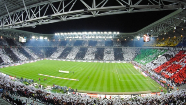 Lo Juventus Stadium in tutto il suo splendore.