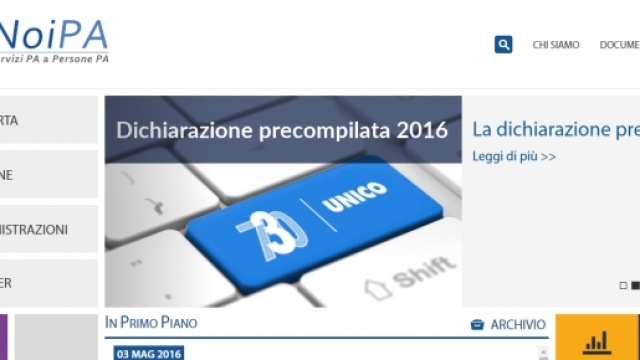 Noipa, le date dei pagamenti del mese di maggio 2016