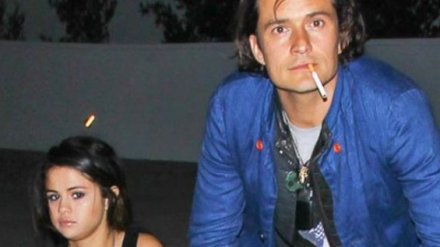 Selena Gomez e Orlando Bloom nel 2014