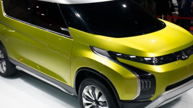 Una concept car Mitsubishi, marchio passato a Renault-Nissan