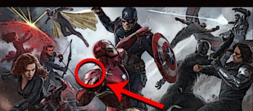 Team Ironman vs. Team Cap Am&eacute;rica