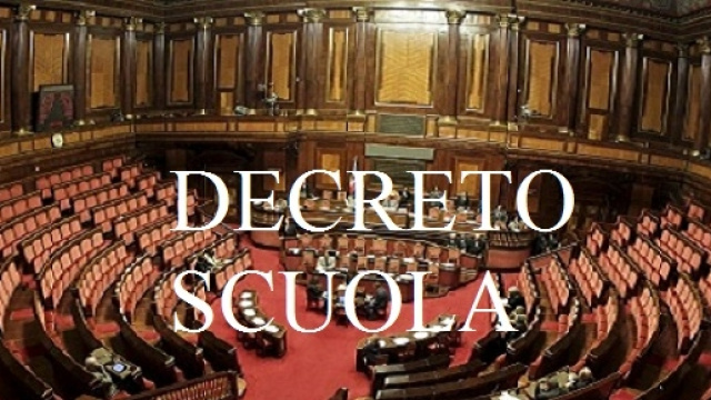 L'aula del Senato di Palazzo Madama