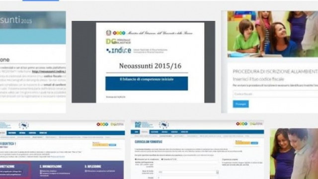 le attivit&agrave; da svolgere su Indire e materiali da inserire