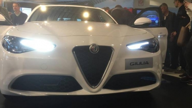 Alfa Romeo Giulia 2.2 jtdm 180 cv alla Marelli e Pozzi a Varese. Foto Marco Fondello