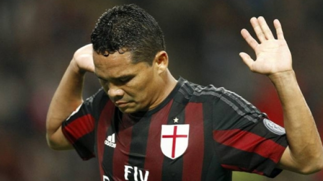 Carlos Bacca autore di una prestazione negativa contro la Roma