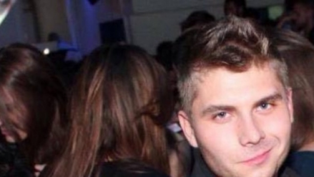 Un primo piano del giovane Igor Diana.