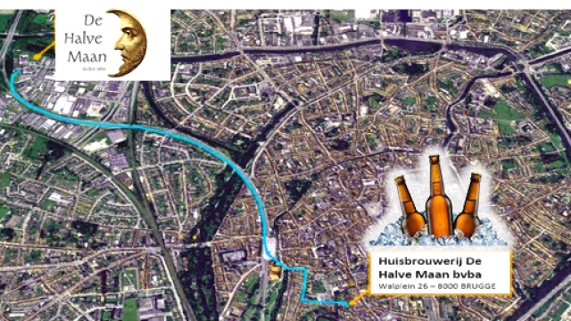 Un sistema di tubature di 2 km pomper&agrave; birra a Bruges