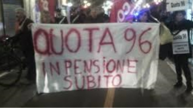 Interrogazione della Gnecchi per quota 96