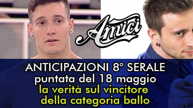 Vincitore categoria ballo amici 15
