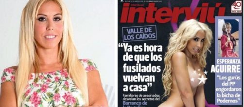 Amanda en la portada de la revista Intervi&uacute;