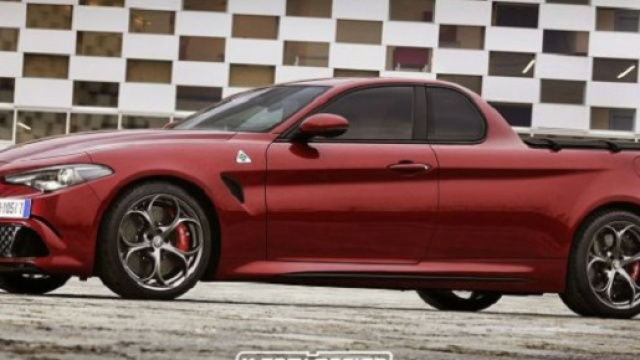 Alfa Romeo Giulia Pick Up: il render di X-Tomi Design