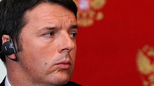 Il presidente del Consiglio, Matteo Renzi