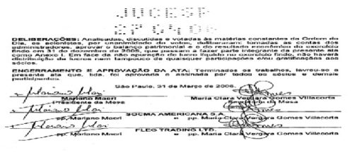 Documento que demuestra que estuvo m&aacute;s activa de lo que se dice