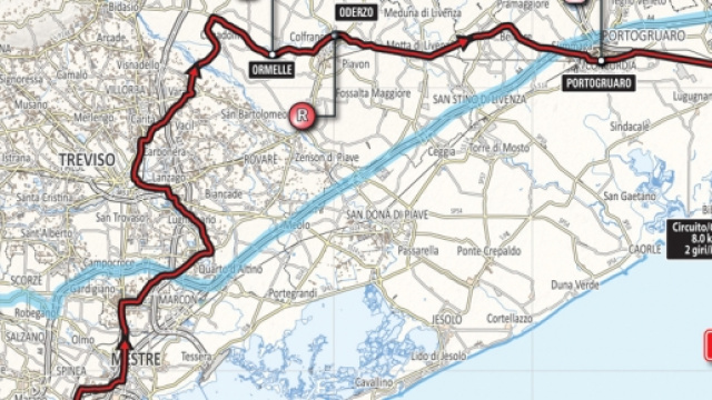Giro d'Italia 2016: tappa 12 Noale-Bibione