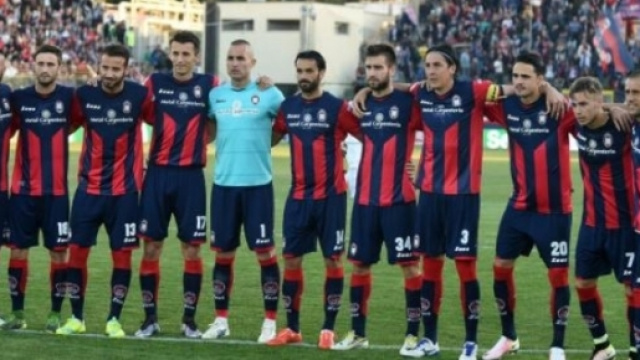 La squadra del Crotone Calcio.
