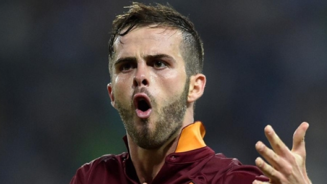 Miralem Pjanic attualmente in forza alla Roma