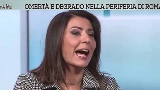 Stupro nel campo rom Prenestino a Roma.