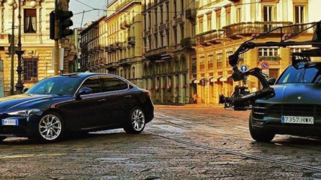 Alfa Romeo Giulia, foto dallo spot che andr&agrave; in onda dal 20 o 21 Maggio