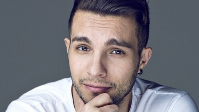 Il cantante italiano Marco Carta.